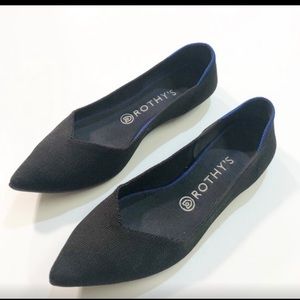 Rothy’s black The Point flats